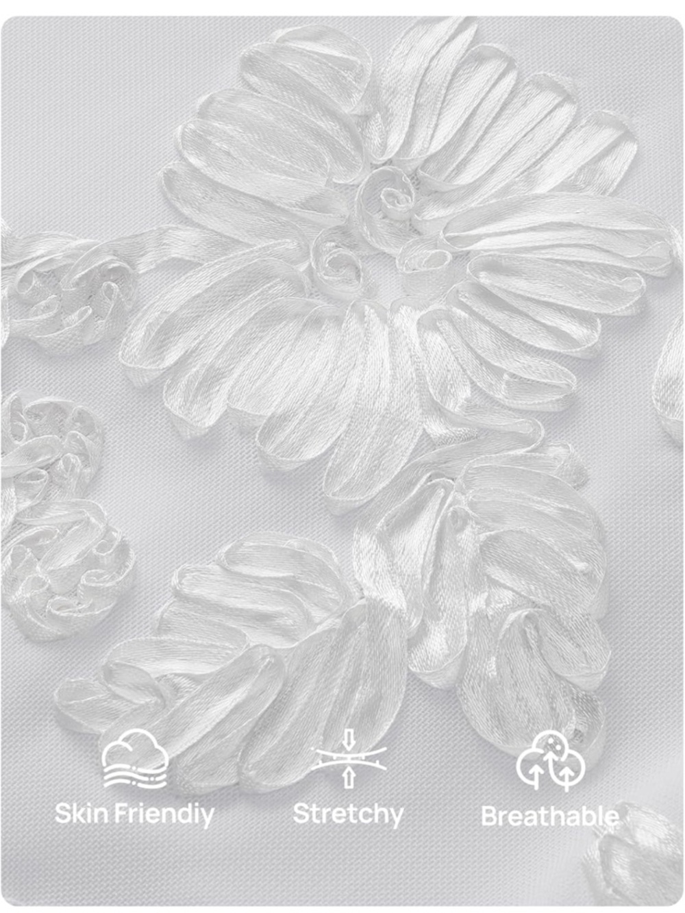 Bride Floral Strapless Dress - Picture 3 of 4